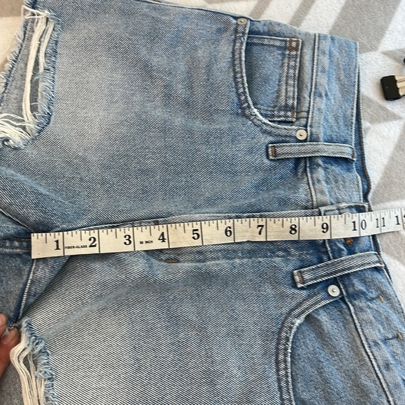 Madewell The Perfect Jean Short in Hedrick Wash size 24 - Picture 10 of 11